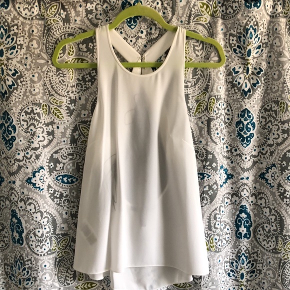 Backless Fringe Top - Picture 2 of 4